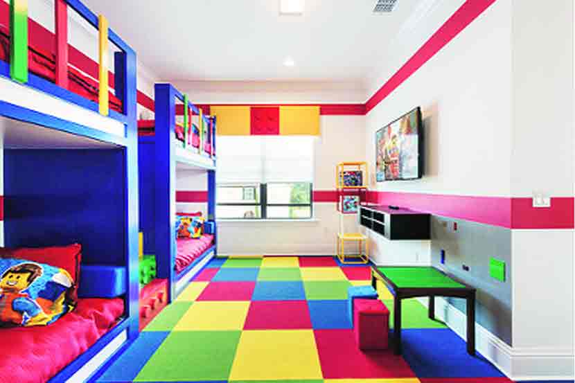 मुलांची खोली कल्पक, आकर्षक आणि प्रसन्न