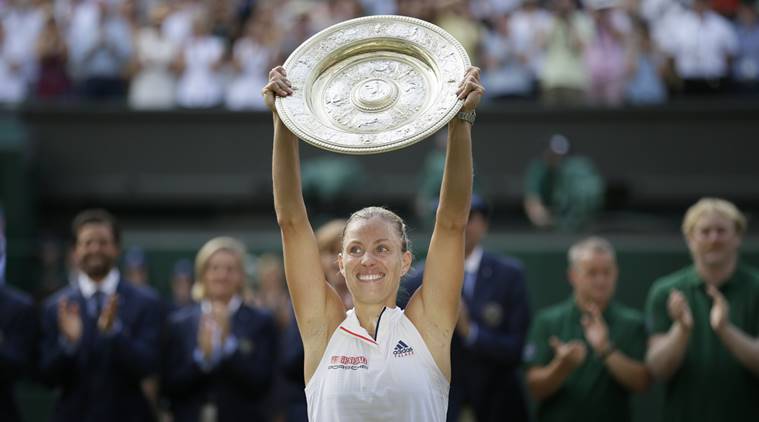 Wimbledon 2018 Women’s Single Final : सुपरमॉम सेरेनाला धक्का; कर्बरने जिंकले पहिलेवहिले विजेतेपद