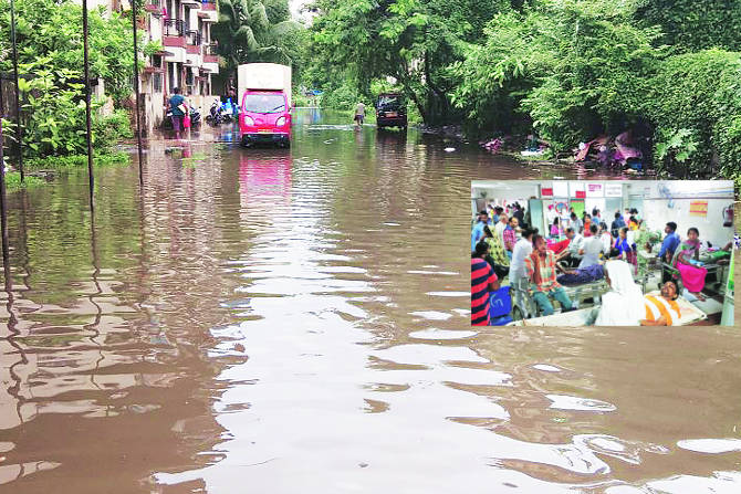 पावसाळी हवेत सर्दी, फ्लू, मलेरिया, डेंग्यू, चिकनगुनिया या विकारांच्या शक्यता वाढतातच, पण कावीळ, टायफाइड आणि लेप्टोस्पायरोसिस तर अधिक घातक असतात.
