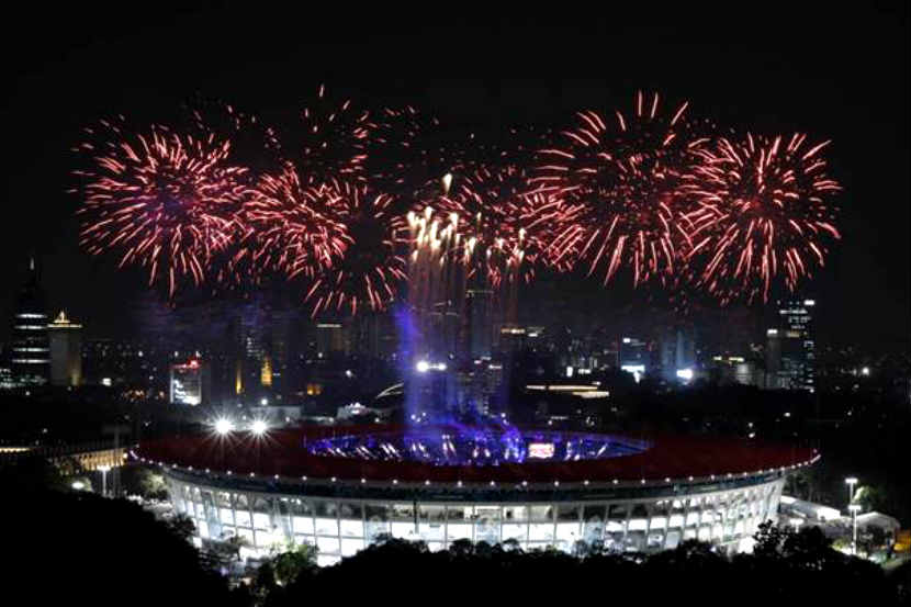 Asian Games 2018 : दिमाखदार उद्घाटन सोहळ्यातून इंडोनेशियाच्या संस्कृतीचे दर्शन