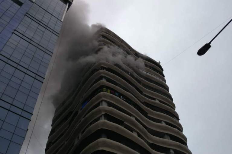 Parel Crystal Tower Fire