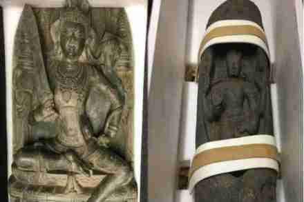 भारतातून चोरीला गेलेल्या १२ व्या शतकातील मूर्ती अमेरिकेने केल्या परत