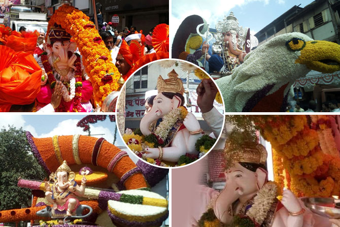 Ganapati Utsav 2018 : जाणून घ्या पुण्यातील मानाच्या पाच गणपतींविषयी…