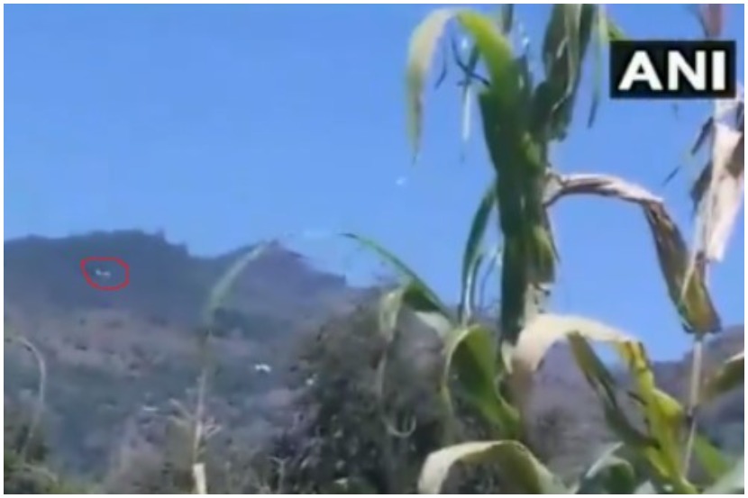 VIDEO : पाकिस्तानी हेलिकॉप्टरकडून भारतीय हद्दीचे उल्लंघन, जवानांचे प्रत्युत्तर