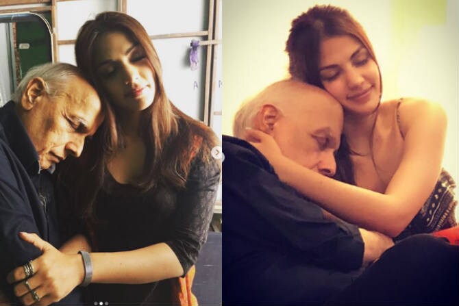 mahesh bhatt and rhea Chakraborty