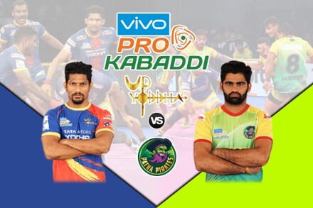 Pro Kabaddi Season 6 : पाटण्याच्या विजयात प्रदीप नरवाल चमकला, उत्तर प्रदेशवर मात