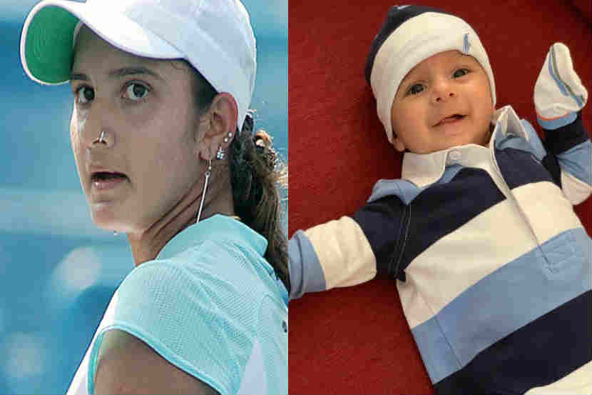 टेनिसपटू सानिया मिर्झाने ट्विट केला बाळाचा पहिला फोटो