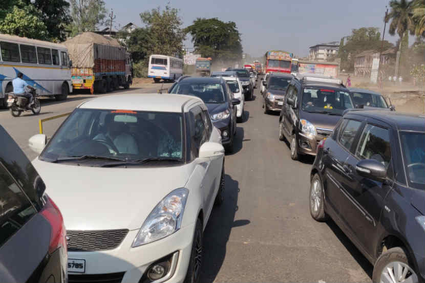 मुंबई- गोवा महामार्गावर प्रवास करता? , जाणून घ्या ट्रॅफिक अपडेट