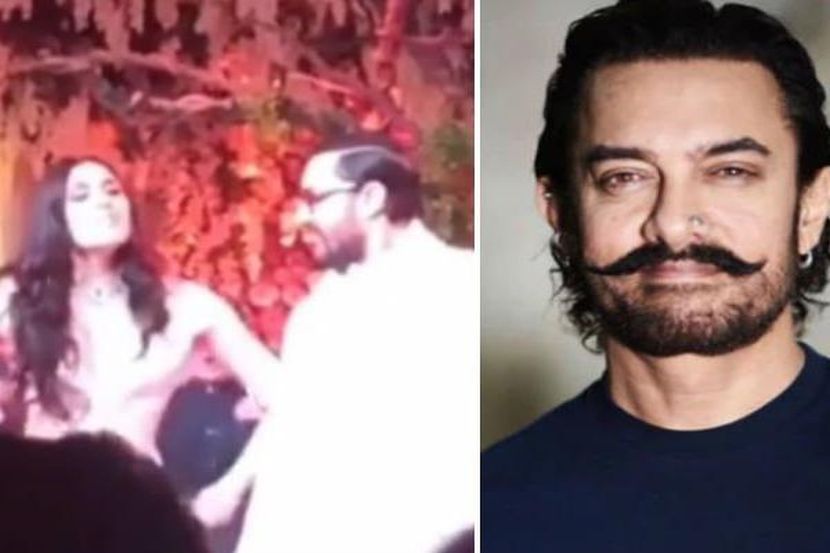 Video : अंबानींच्या सुनेसोबत संगीत कार्यक्रमात आमिर खानने धरला ठेका