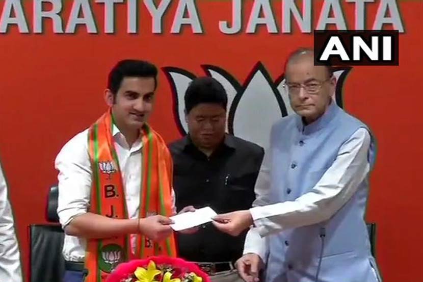 गौतम गंभीर यांची नवी इनिंग, भाजपाकडून पूर्व दिल्लीतून लढणार
