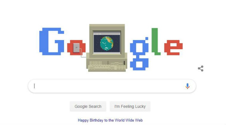 Google Doodle: World Wide Web