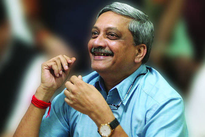 मनोहर पर्रिकरांचं संग्रहित छायाचित्र