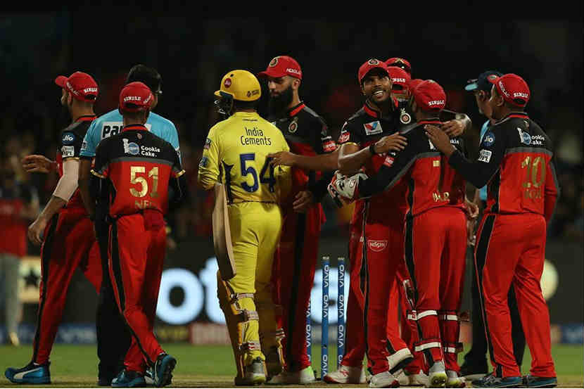 IPL 2019 RCB vs CSK : धोनीची तुफानी खेळी वाया; बंगळुरू एका धावेने विजयी