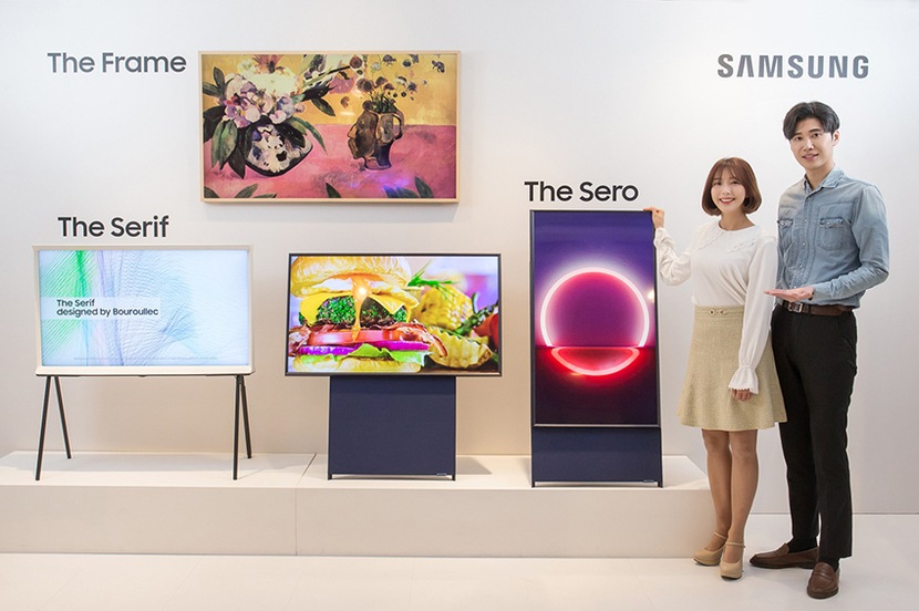 SAMSUNG VERTICAL TV SERO