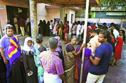 Lok sabha Election 2019 : दुसऱ्या टप्प्यात राज्यात ६३ टक्के मतदान