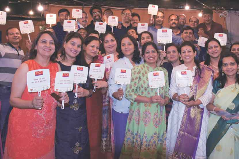 मतदान करणे हे आपले प्रथम कर्तव्य आहे याचे प्रबोधन समाजाच्या उच्च वर्गात व्हावे यासाठी ‘के एंड क्यू स्टँड अप कॉमेडी शो’ घेण्यात आला. व्हाट्सअ‍ॅप, फेसबुक माध्यमांव्यतिरिक्त उन्हाळ्याच्या पाश्र्वभूमीवर मतदानाचा प्रचार आणि प्रसार करण्यासाठी मतदान जागृतीपर बोधवाक्ये असलेले  हातपंखे या उपक्रमांतर्गत वाटण्यात आले.