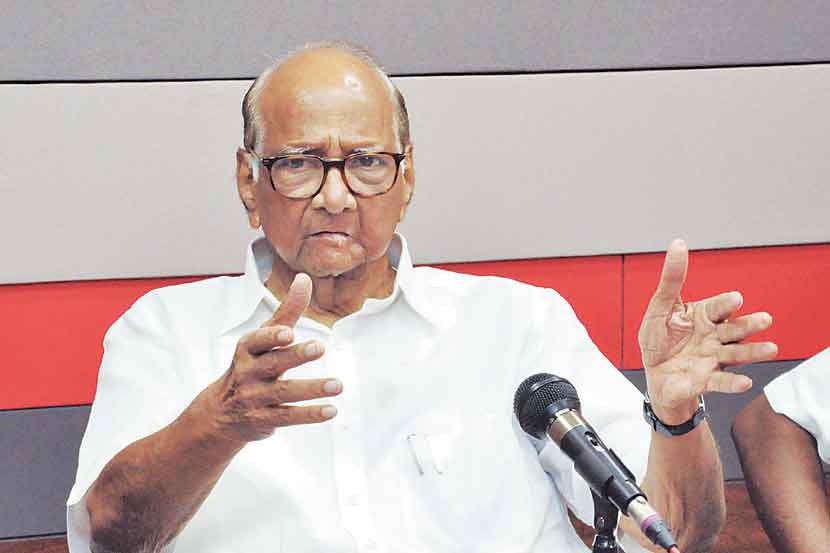 राष्ट्रवादीचे अध्यक्ष शरद पवार