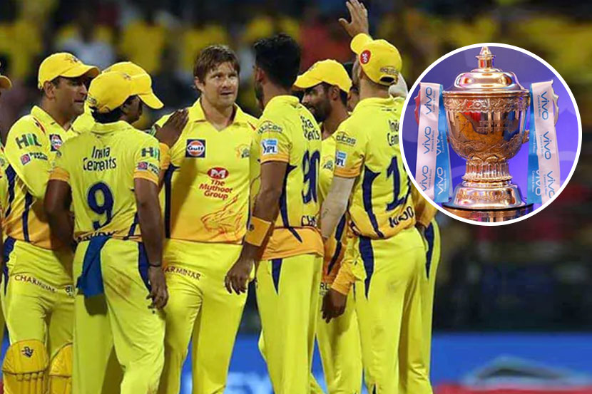 IPL 2019 Final : CSK चा संघ म्हणतो ‘हाच’ आमचा विजेतेपदाचा कप..