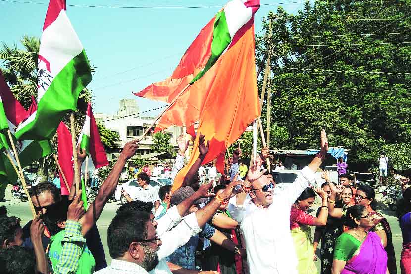 पालघर जिल्ह्यात युतीचा जल्लोष!