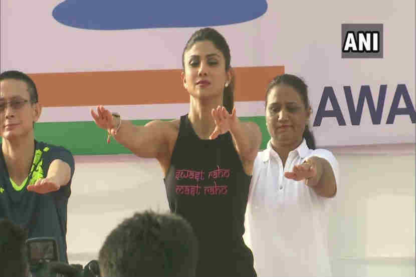 International Yoga Day : अभिनेत्री शिल्पा शेट्टीने सांगितलं योगासनांचं महत्त्व!