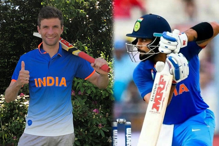 World Cup 2019 : जगज्जेत्या फुटबॉलपटूने दिल्या विराटला खास शुभेच्छा, विराट म्हणाला…