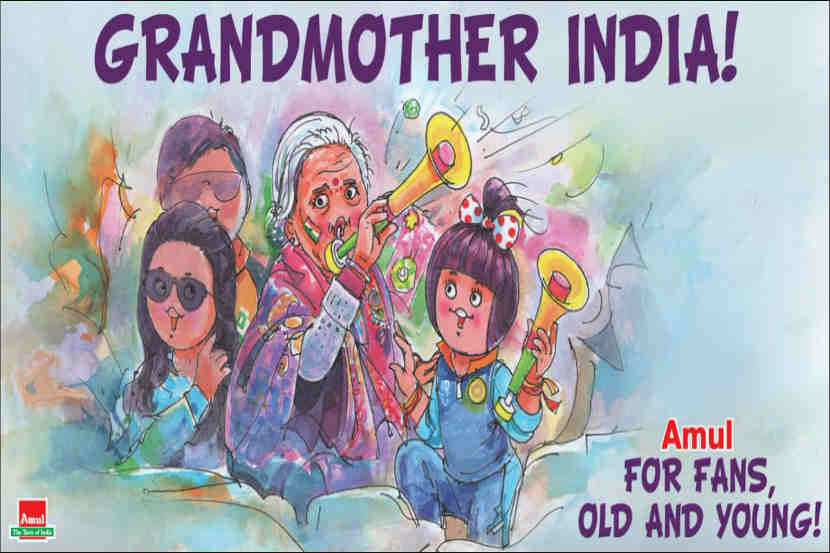 ‘GRANDMOTHER INDIA’: अमूलकडून विराटला आशीर्वाद देणाऱ्या आजींचा गौरव