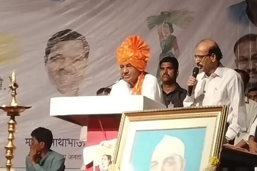 देशातील लोकशाही धोक्यात, जातीवादी पक्ष जबाबदार – एच डी देवेगौडा