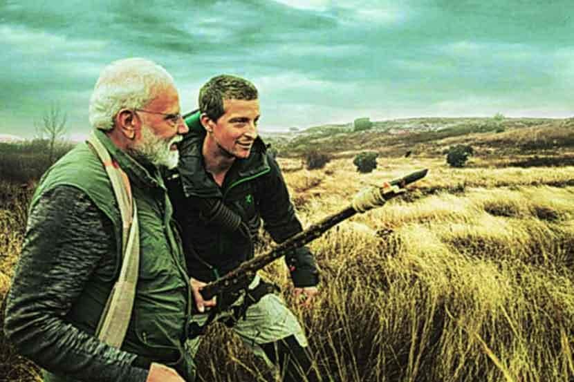 पुलवामा हल्ल्याच्या ३० मिनिटं आधी पंतप्रधान मोदी करत होते ‘मॅन व्हर्सेस वाइल्ड’चं शुटिंग