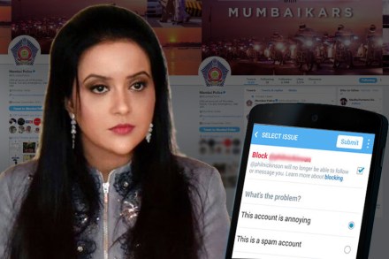 अमृता फडणवीसांच्या ट्वीटनंतर मुंबई पोलिसांनी ‘त्या’ अभिनेत्रीला केलं अनब्लॉक
