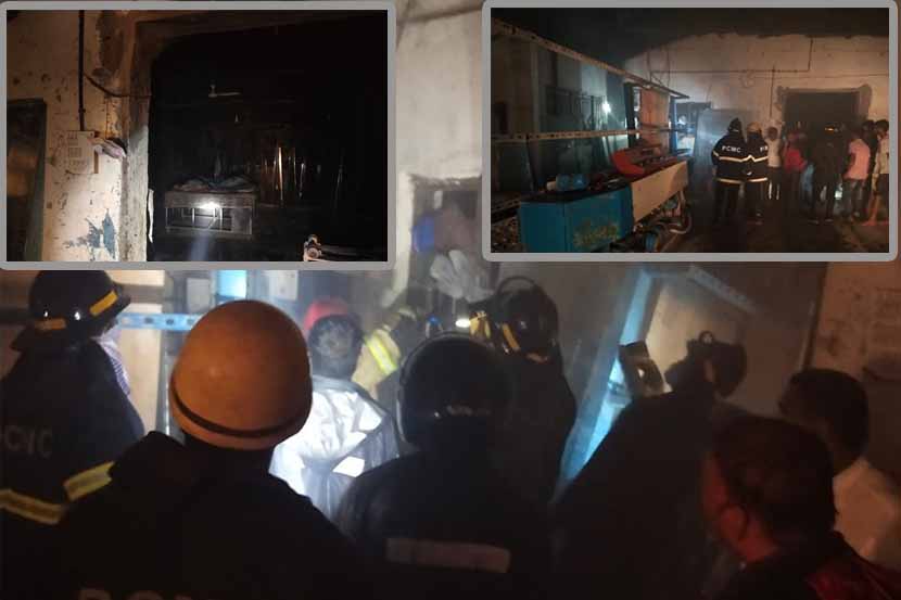 पुणे : अग्निशमनच्या तत्परतेने वाचले झोपलेल्या कामगारांचे प्राण