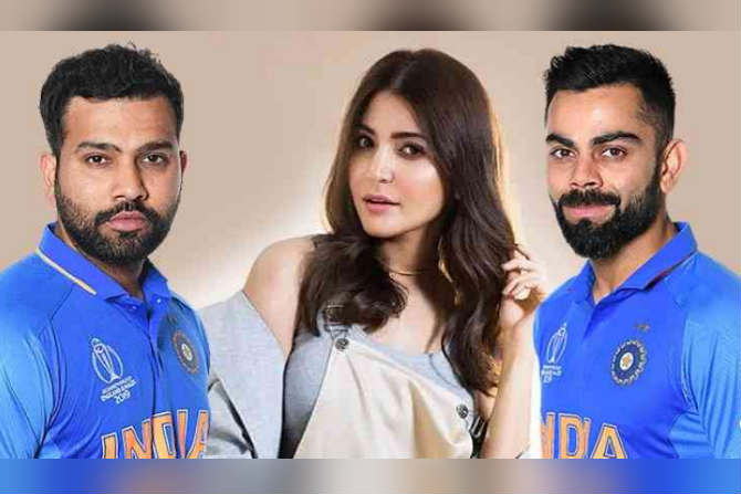 rohit anushka virat