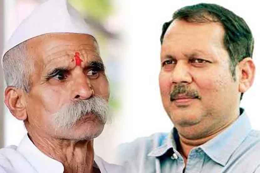 संभाजी भिडे गुरुजी उदयनराजेंच्या भेटीला, राजकीय चर्चांना उधाण