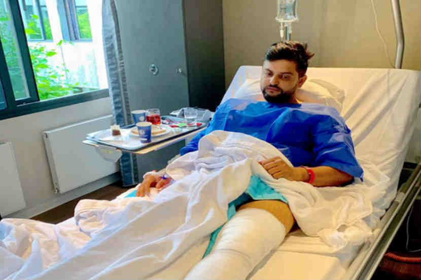 क्रिकेटपटू सुरेश रैनाच्या गुडघ्यावर शस्त्रक्रिया