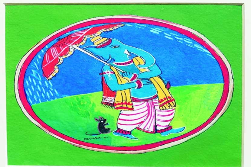 आधी चितारू तुज मोरया.