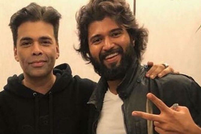 karan johar and vijay deverkonda