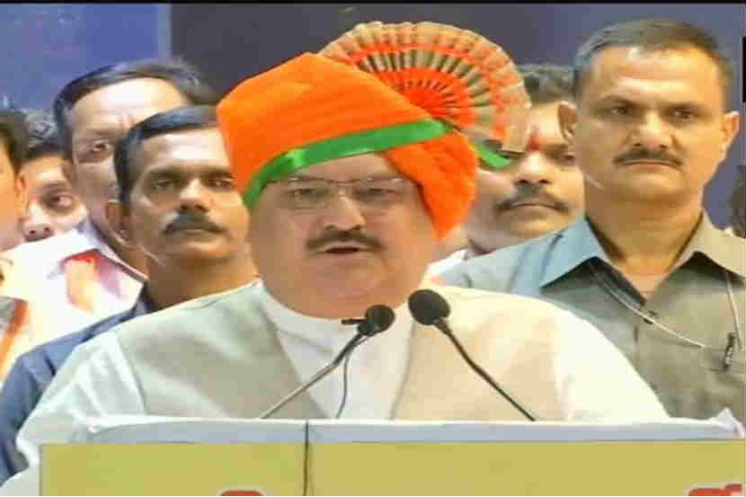 जम्मू काश्मीरच्या अनेक पिढ्यांचं नुकसान ‘परिवार पार्टी’ने केलं-जेपी नड्डा