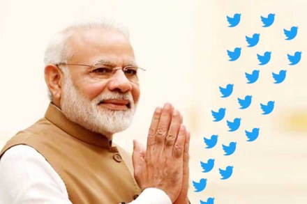 ट्विटरवर मोदींचे पाच कोटी फॉलोअर्स, टॉप २०मध्ये एकमात्र भारतीय