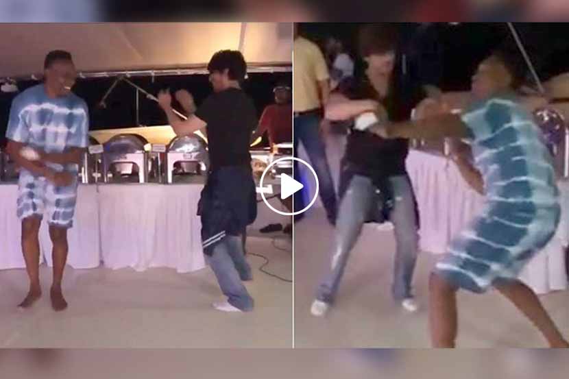 Video : शाहरूख-ब्राव्होचा भन्नाट ‘लुंगी डान्स’ पाहिलात का?