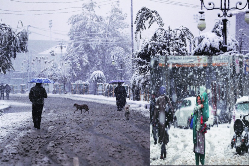काश्मीरमध्ये तुफान बर्फवृष्टी, ४ ठार