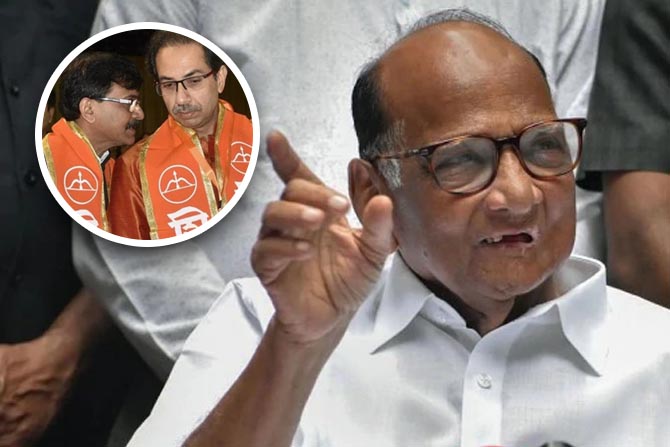शरद पवारांच्या ‘त्या’ वक्तव्यानंतर शिवसेना ट्रोल