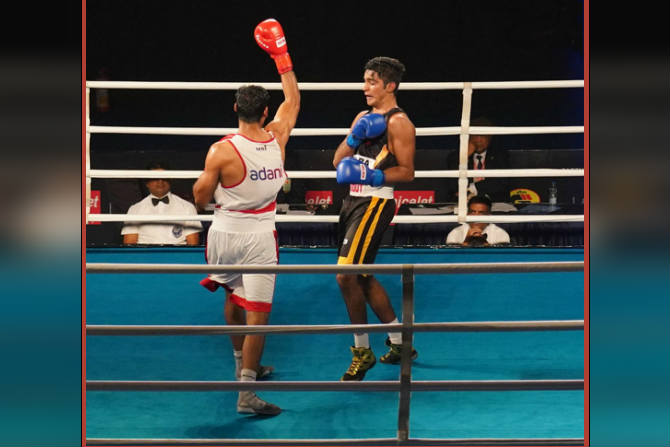 Indian Boxing League : गुजरात जाएंट संघाची उपांत्य फेरीत धडक