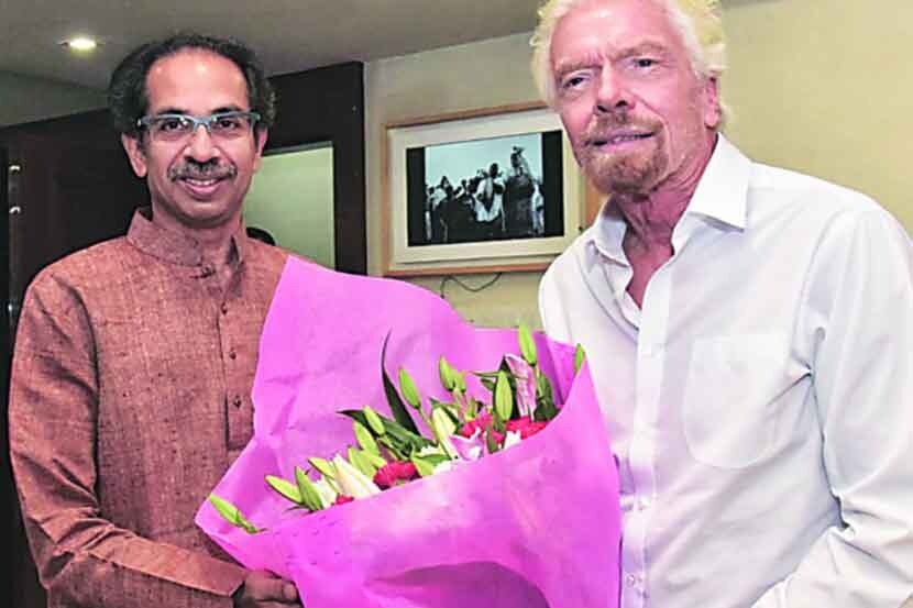 मुंबई-पुणे हायपर-लूप प्रकल्प : रिचर्ड ब्रॅन्सन यांनी घेतली मुख्यमंत्र्यांची भेट