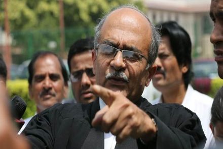 मोदी म्हणतात कुठेही छावणी उभारणार नाही; प्रशांत भूषण यांनी शेअर केला फोटो