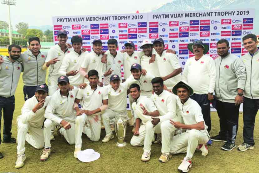 विजय र्मचट क्रिकेट स्पर्धा : मुंबईचा विजेतेपदावर कब्जा