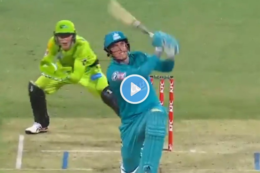 Video : KKR च्या फलंदाजाचा धुमधडाका! लगावले ५ चेंडूत ५ षटकार