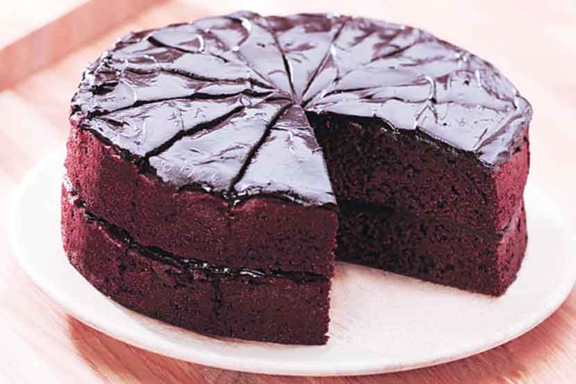 पूर्णब्रह्म : चॉकलेट व्हेगन केक