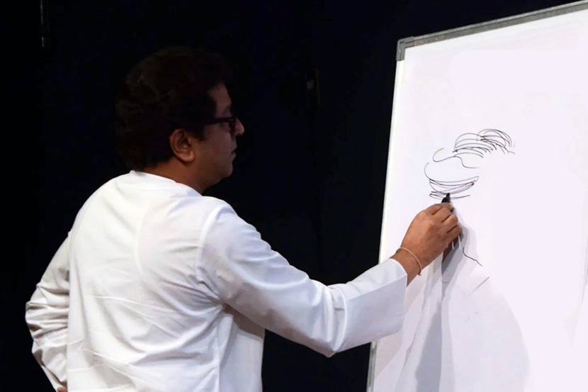 राज ठाकरेंचं ‘ते’ कार्टून सोशल मीडियावर झालं व्हायरल