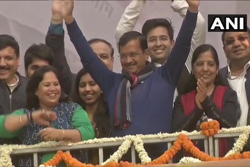 Delhi Assembly Election 2020: हा दिल्लीचा नाही तर भारतमातेचा विजय – अरविंद केजरीवाल