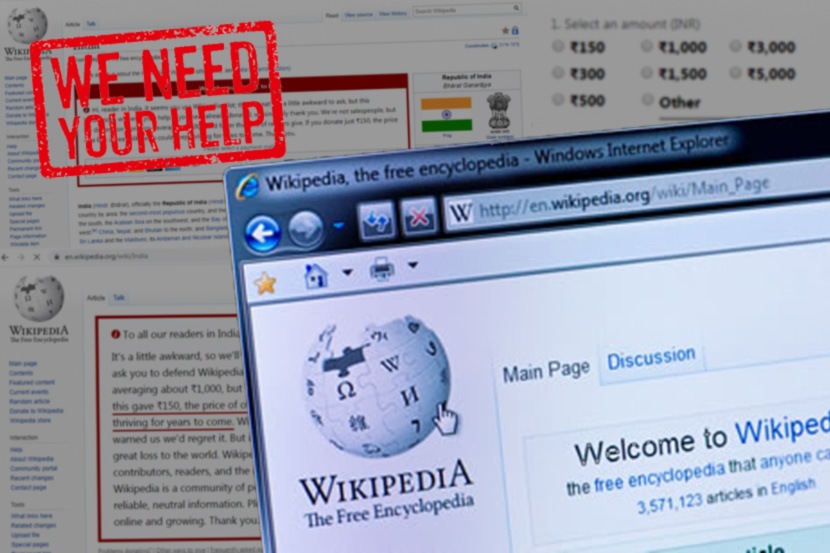 Wikipedia is Asking Indian Users to Contribute