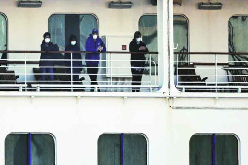 ‘डायमंड प्रिन्सेस’ जहाजावरील तिसऱ्या भारतीयाला करोना संसर्ग 